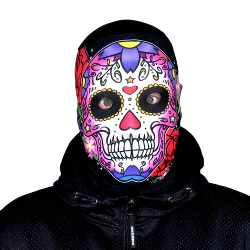 Candy Skull - Pink - Faceskin
