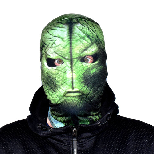 Alien Menace - Green - Faceskin