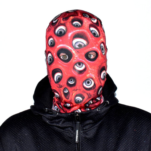 Slime Eyed Monster Red - Faceskin