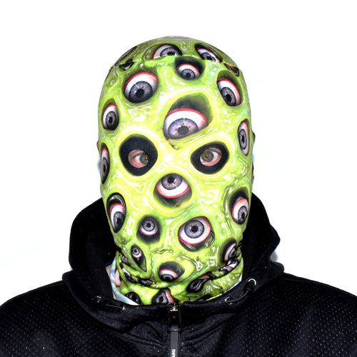 Slime Eyed Monster! Green - Faceskin
