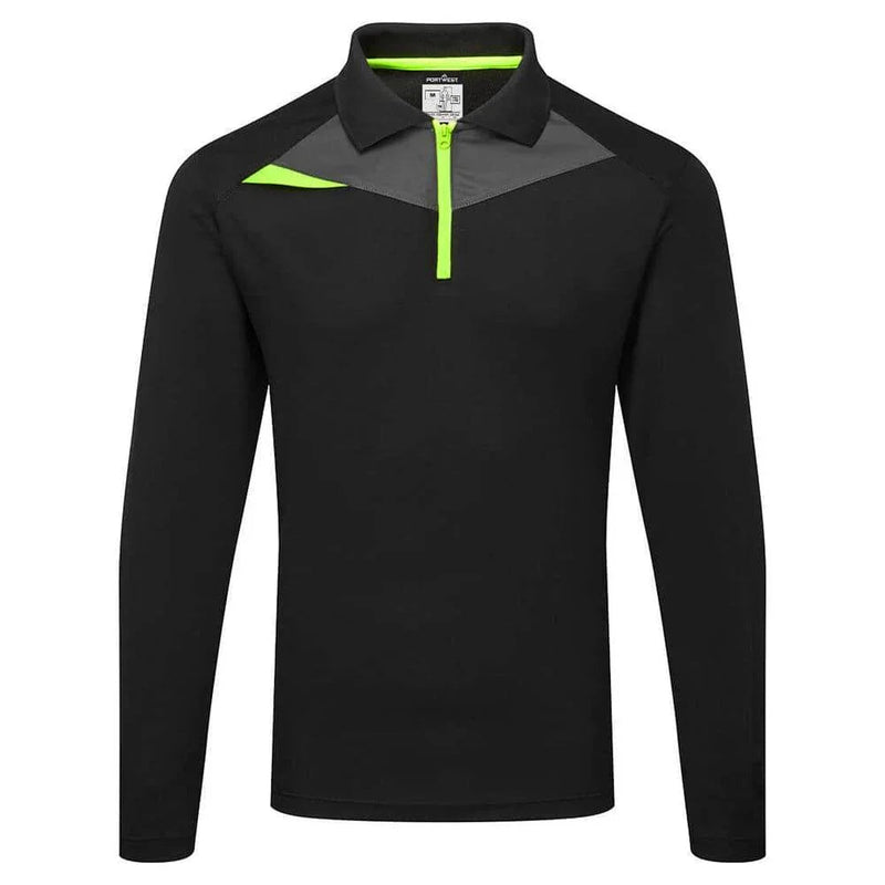 Portwest DX414 DX4 Long Sleeve Work Polo Shirt