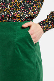 Dylan Baby Cord Mini Skirt - Green