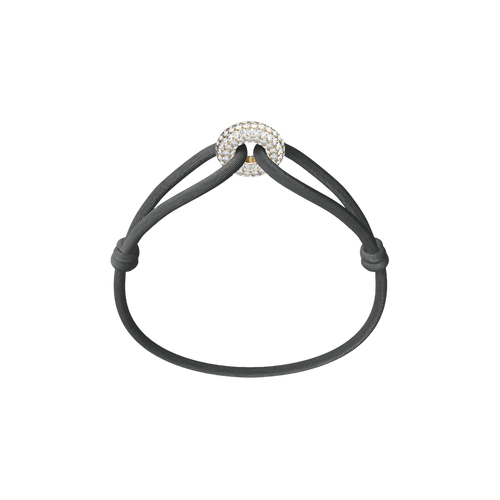 Golden Soho Pavé Cord Bracelet