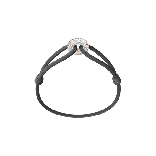 Rose Soho Pavé Cord Bracelet