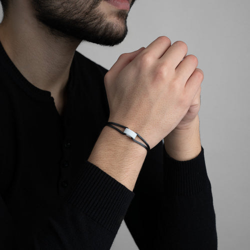 Snow Regent Cord Bracelet