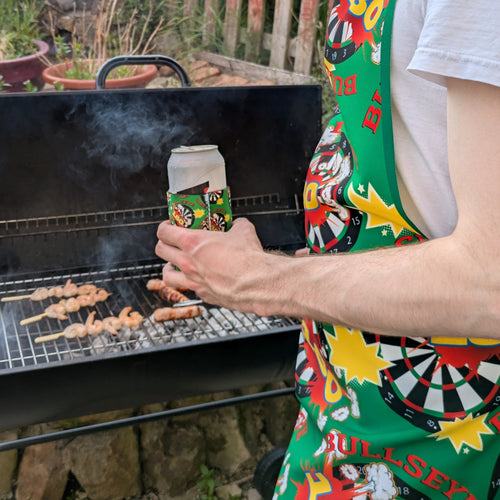 Bullseye Darts BBQ Box Bundle | Retro Man Cave Set