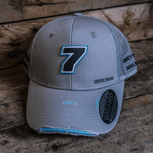 Official Davey Todd Merchandise Trucker Hat - Steel Grey