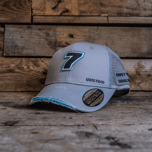 Official Davey Todd Merchandise Trucker Hat - Steel Grey