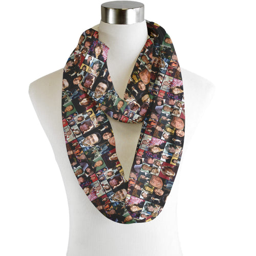 David Cassidy Montage - Scarf - Infinity  - Chiffon