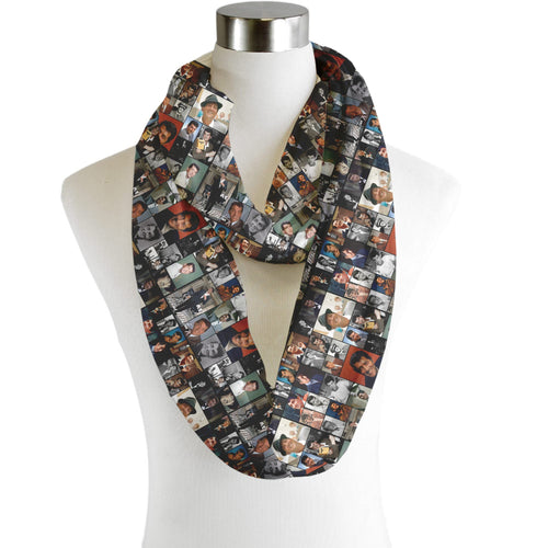 Dean Martin Montage - Scarf - Infinity  - Chiffon
