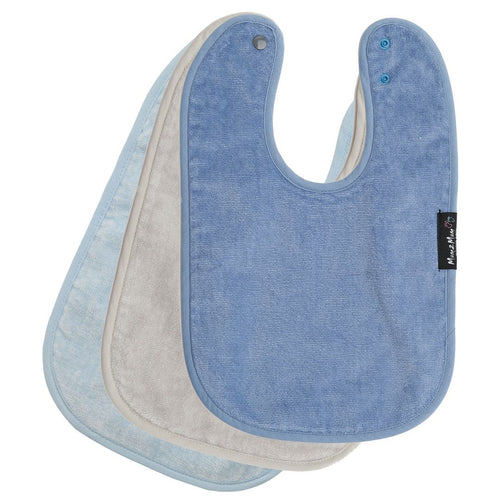 Mum 2 Mum Standard Wonder Bib - Baby Blue