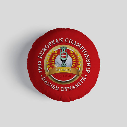 Denmark Euros - Legend Collection - Circle Cushion 14"