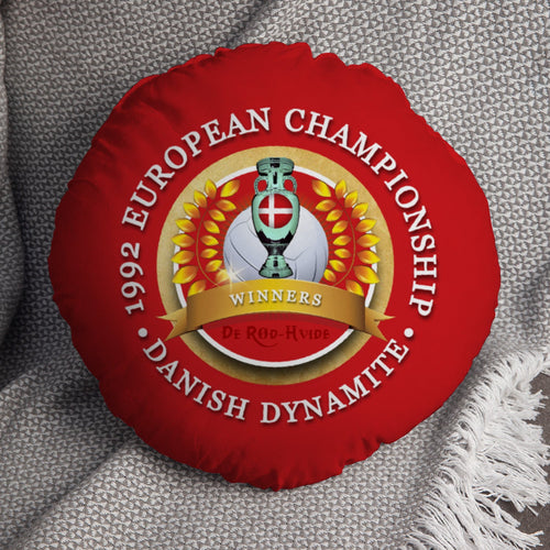 Denmark Euros - Legend Collection - Circle Cushion 14"
