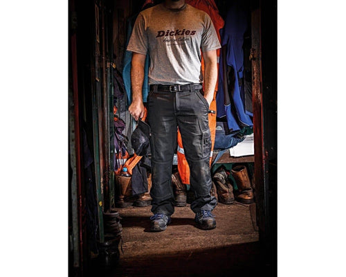 Dickies Industry 300 Two Tone Work Trousers IN30030 Green/Black