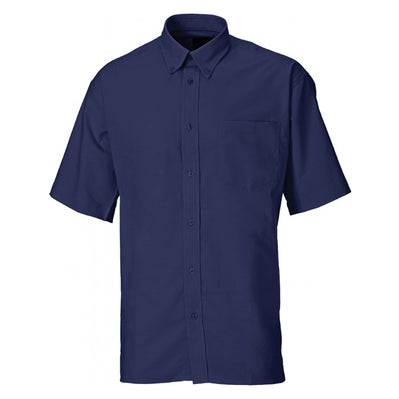 Dickies SH64250 Oxford Weave T-Shirt Navy Blue 15" Neck
