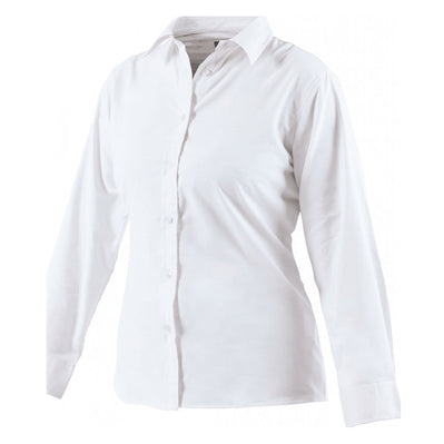 Dickies SH64300 Oxford Ladies Long Sleeve Shirt White Size 8