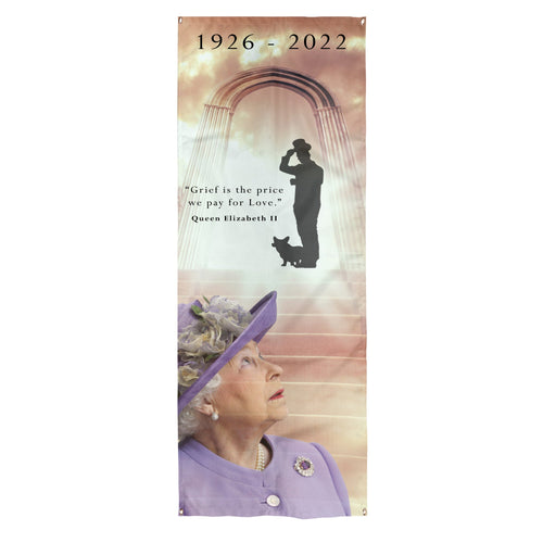 Queens Commemorative The Price We Pay - Door Banner