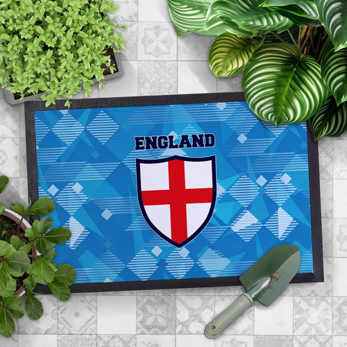England 1990 3RD Shirt -  Retro Door Mat - 60cm x 40cm