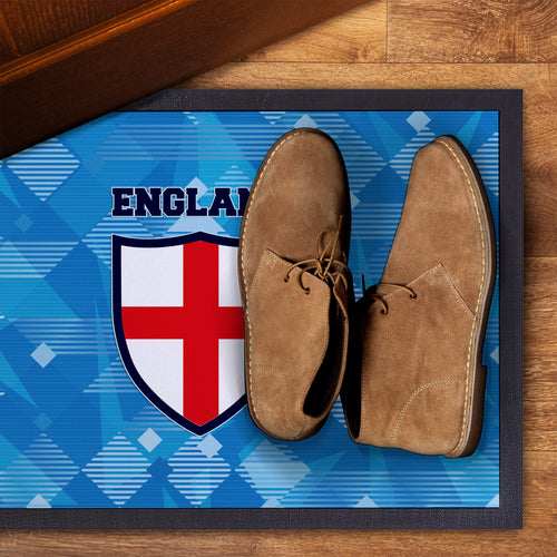 England 1990 3RD Shirt -  Retro Door Mat - 60cm x 40cm