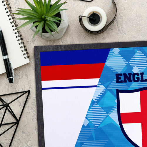 England Patchwork -  Retro Door Mat - 60cm x 40cm