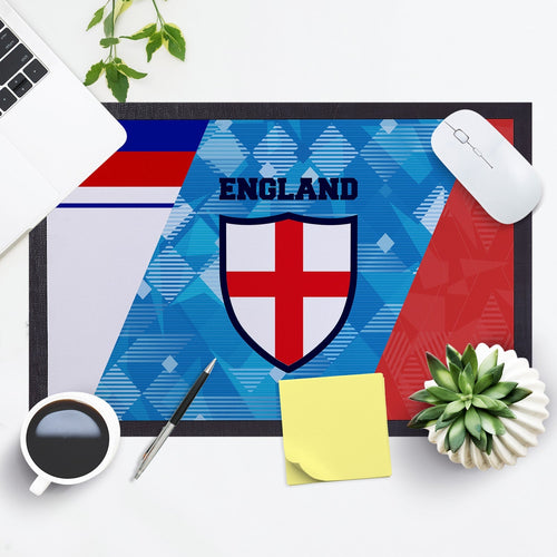 England Patchwork -  Retro Door Mat - 60cm x 40cm