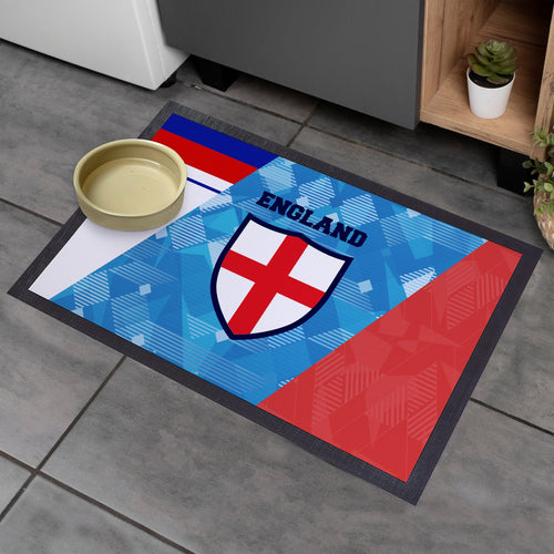 England Patchwork -  Retro Door Mat - 60cm x 40cm