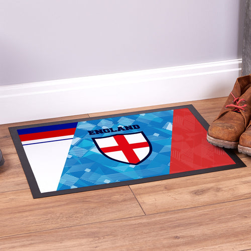 England Patchwork -  Retro Door Mat - 60cm x 40cm