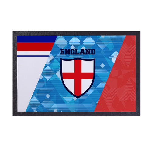England Patchwork -  Retro Door Mat - 60cm x 40cm