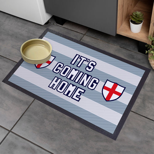 England It's Coming Home -  Retro Door Mat - 60cm x 40cm