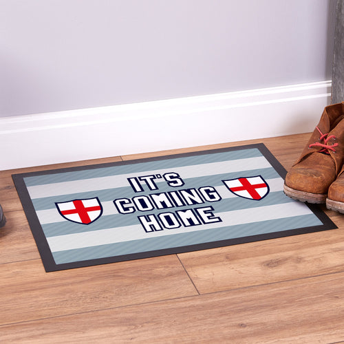 England It's Coming Home -  Retro Door Mat - 60cm x 40cm
