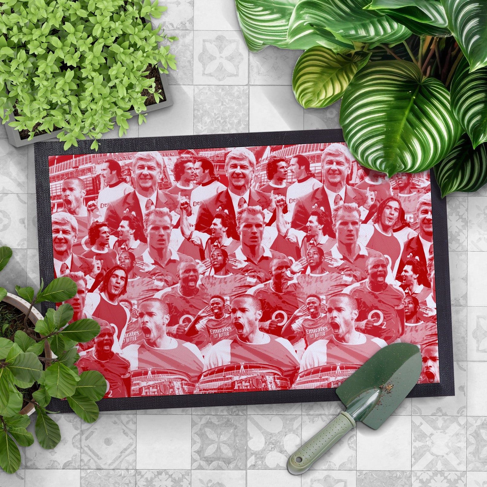 The Gooners Montage - Retro Door Mat - 60cm x 40cm