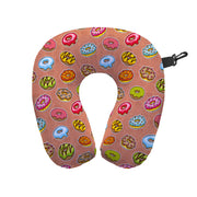 Doughnut Doodle - Travel Pillow