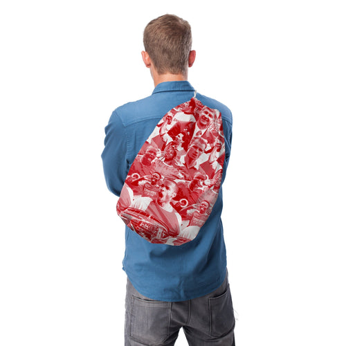 The Gooners Player Montage - Drawstring Duffle bag