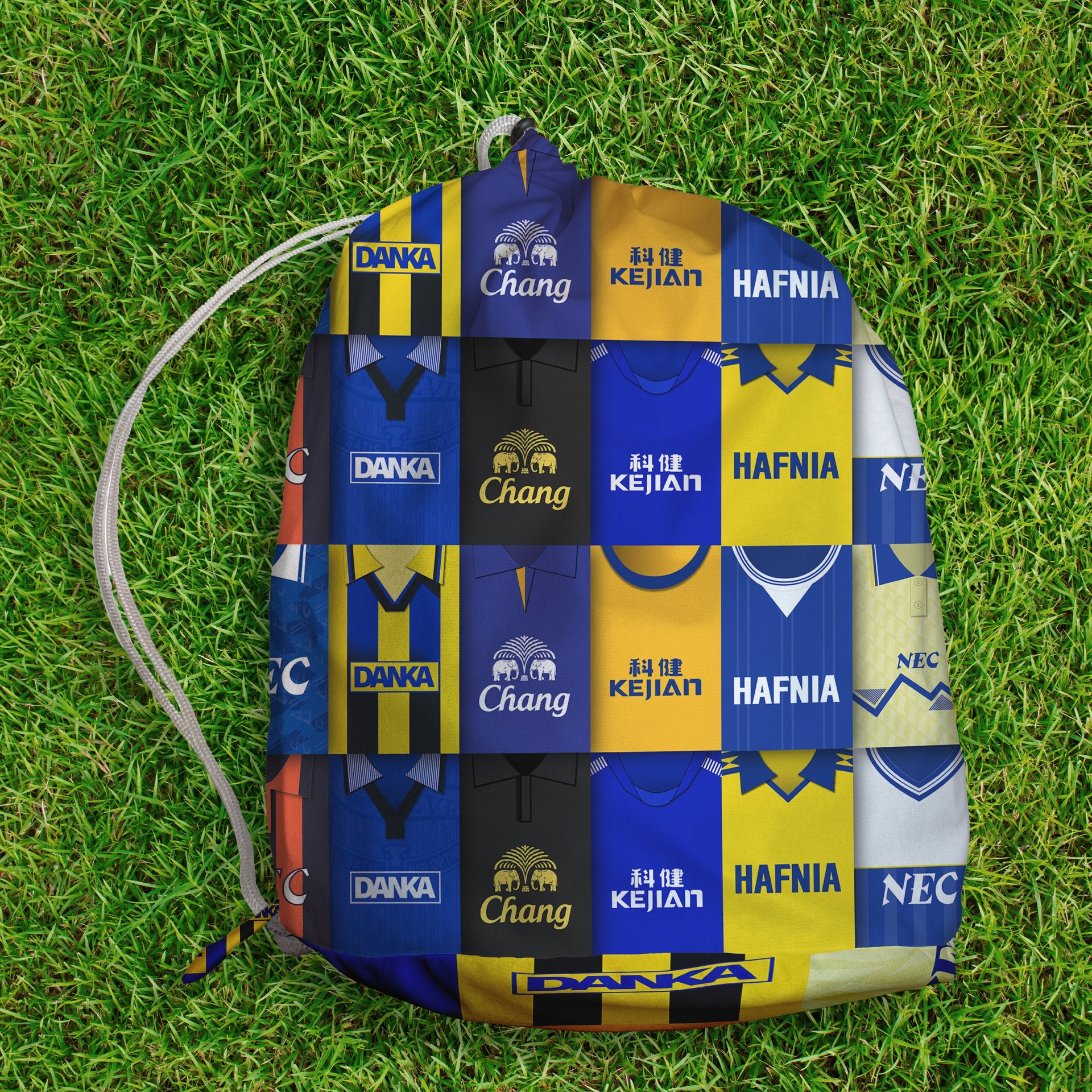Everton Kit Montage - Drawstring Duffle bag