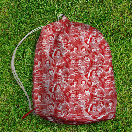 Liverpool Player Montage - Drawstring Duffle bag