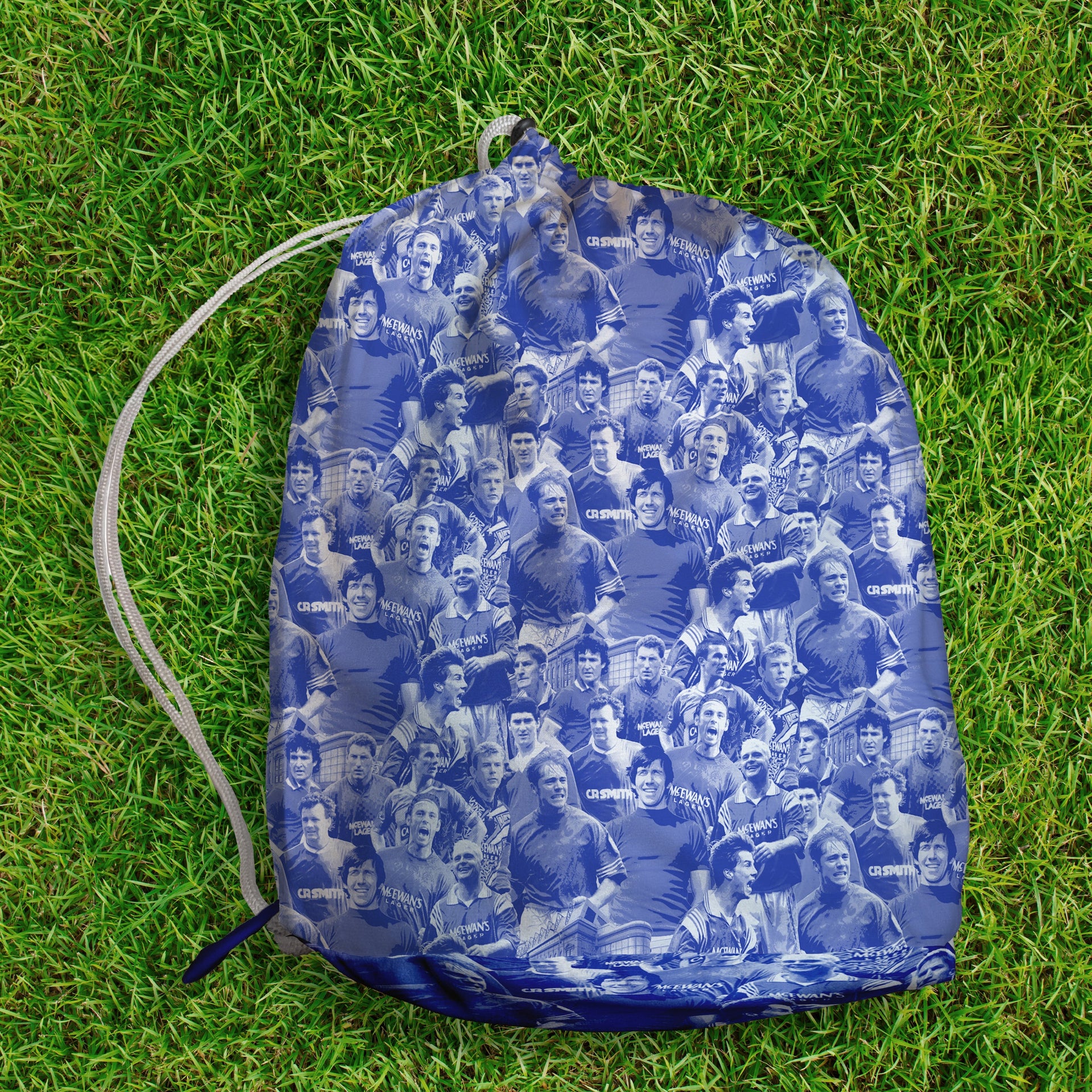 Rangers Player Montage - Drawstring Duffle bag