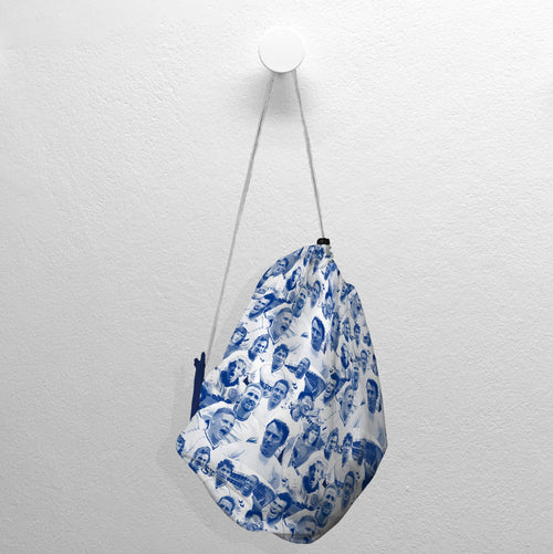 Totts Player Montage - Drawstring Duffle bag