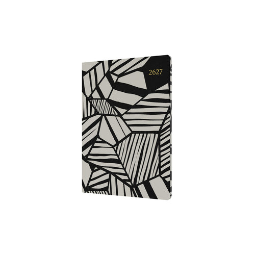 2026-2027 Mid Year Planner - 13 Month A5 Week-to-View Diary - Black & White - Collins Debden Bold Mono Range
