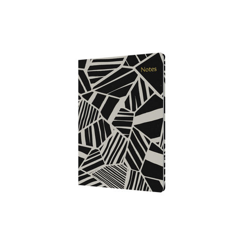 Bold Mono A5 Ruled Notebook