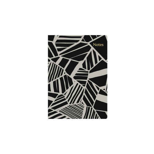 Bold Mono A5 Ruled Notebook