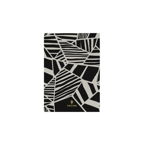 Bold Mono A5 Ruled Notebook