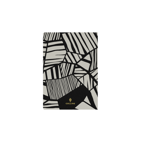 Bold Mono A5 Ruled Notebook