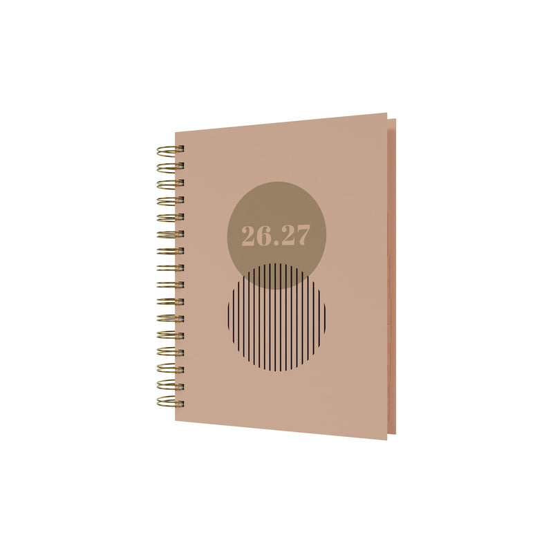 2026-2027 Mid Year Planner - 13 Month A5 Day-to-Page Diary - Hard Cover - Collins Debden Scandi Range