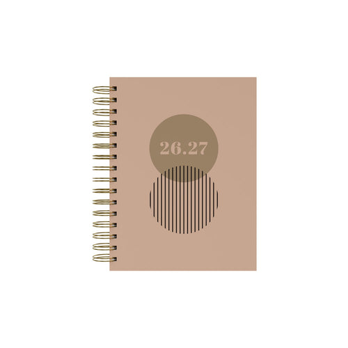 2026-2027 Mid Year Planner - 13 Month A5 Day-to-Page Diary - Hard Cover - Collins Debden Scandi Range