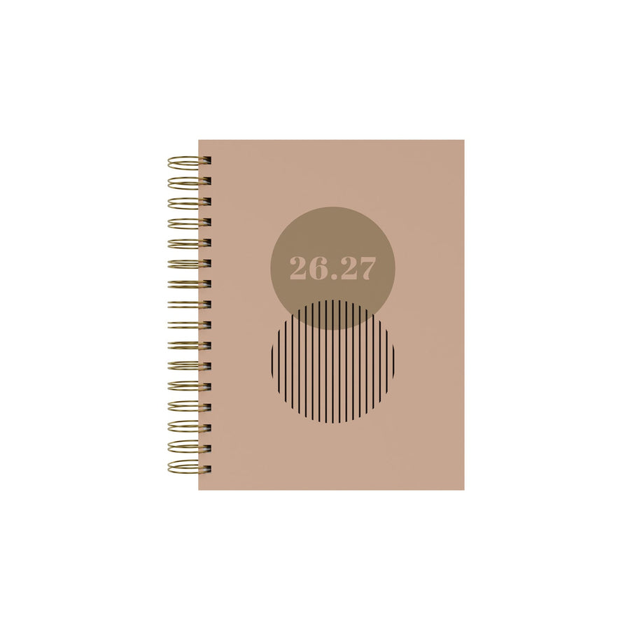2026-2027 Mid Year Planner - 13 Month A5 Day-to-Page Diary - Hard Cover - Collins Debden Scandi Range