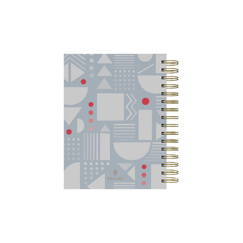 2026-2027 Mid Year Planner - 13 Month A5 Day-to-Page Diary - Hard Cover - Collins Debden Scandi Range