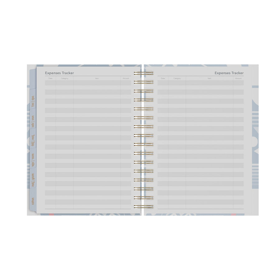 2026-2027 Mid Year Planner - 13 Month A5 Day-to-Page Diary - Hard Cover - Collins Debden Scandi Range
