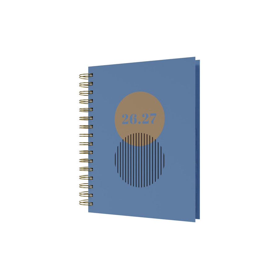 2026-2027 Mid Year Planner - 13 Month A5 Day-to-Page Diary - Hard Cover - Collins Debden Scandi Range
