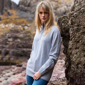 Quarter Zip Recycled Sweatshirt