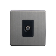Caradok 1G Satellite Socket Brushed Chrome